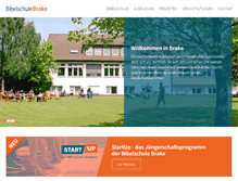 Tablet Screenshot of bibelschule-brake.de